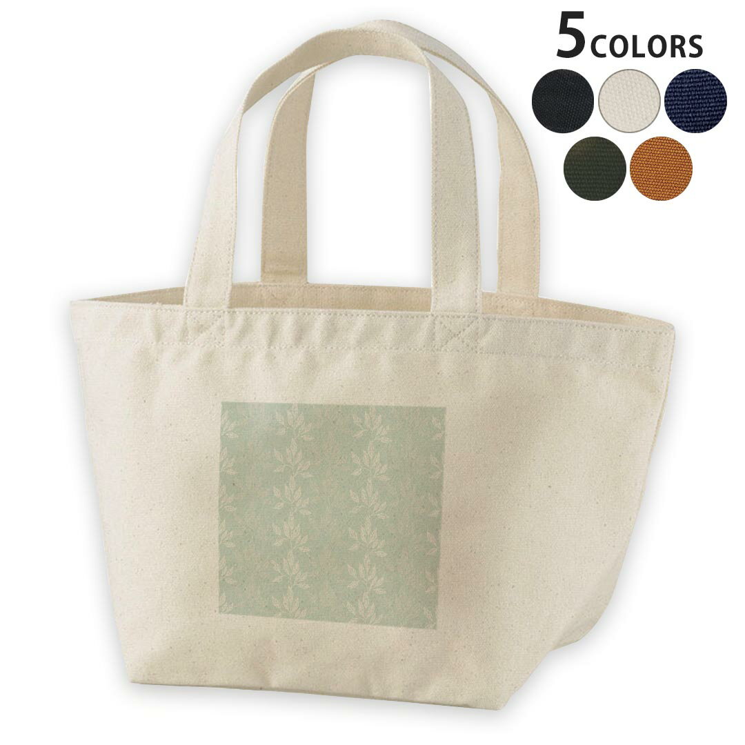 デザインランチバッグ キャンバス デイパック バッグ レディースバッグ トートバッグ ナチュラル 黒 black 050044