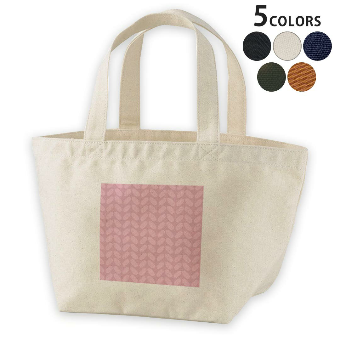 デザインランチバッグ キャンバス デイパック バッグ レディースバッグ トートバッグ ナチュラル 黒 black 050446