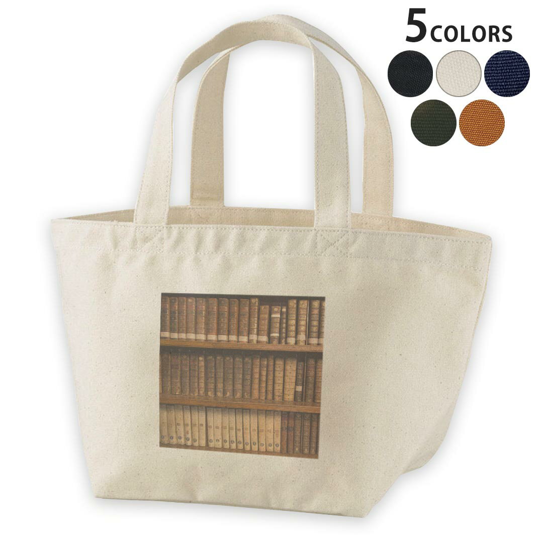 デザインランチバッグ キャンバス デイパック バッグ レディースバッグ トートバッグ ナチュラル 黒 bl..