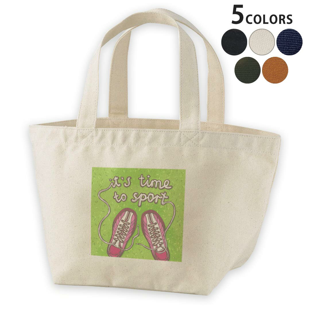 Rakuten - デザインランチバッグ キャンバス デイパック バッグ レディースバッグ トートバッグ ナチュラル 黒 black 010312 おしゃれ　ファッション　英語