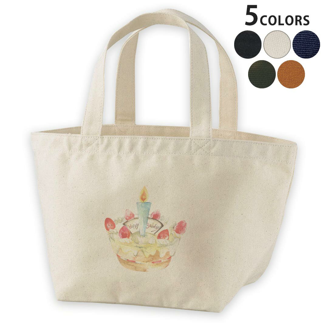 デザインランチバッグ キャンバス デイパック バッグ レディースバッグ トートバッグ ナチュラル 黒 bl..