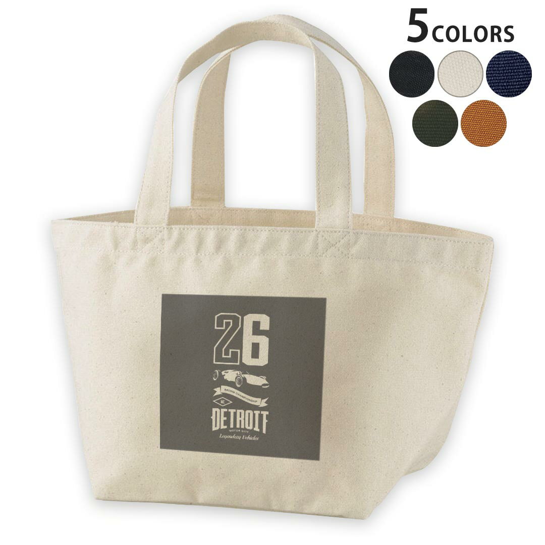 デザインランチバッグ キャンバス デイパック バッグ レディースバッグ トートバッグ ナチュラル 黒 bl..