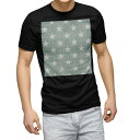 tシャツ メンズ 半袖 ブラック デザイン XS S M L XL 2XL Tシャツ ティーシャツ T shirt 黒 000249 チェック・ボーダー 星 スター 緑(4)