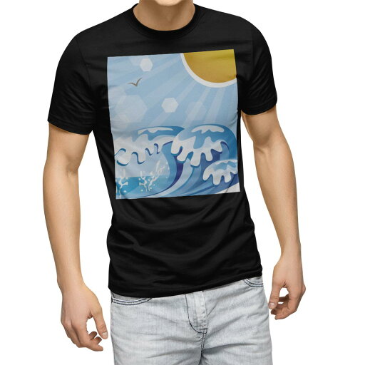 tシャツ メンズ 半袖 ブラック デザイン XS S M L XL 2XL Tシャツ ティーシャツ T shirt 黒 001382 その他 南国 トロピカル 海 tシャツ メンズ 半袖 ブラック デザイン XS S M L XL 2XL Tシャツ ティーシャツ T shirt 黒 001382 その他 南国 トロピカル 海