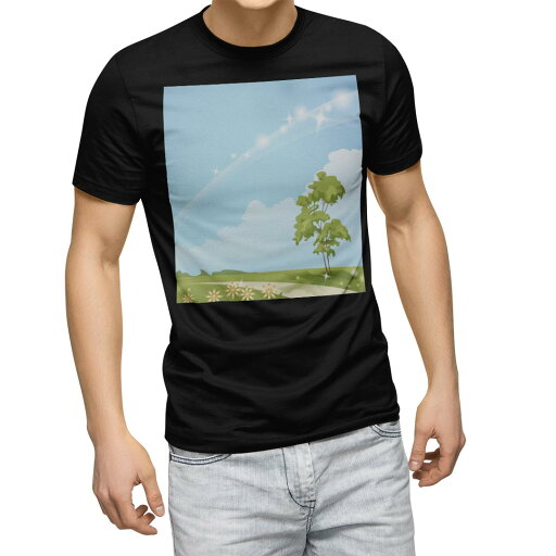tシャツ メンズ 半袖 ブラック デザイン XS S M L XL 2XL Tシャツ ティーシャツ T shirt 黒 001391 その他 自然 花 青空 tシャツ メンズ 半袖 ブラック デザイン XS S M L XL 2XL Tシャツ ティーシャツ T shirt 黒 001391 その他 自然 花 青空