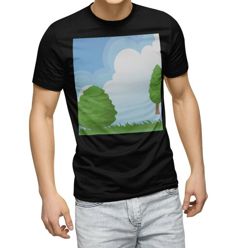 tシャツ メンズ 半袖 ブラック デザイン XS S M L XL 2XL Tシャツ ティーシャツ T shirt 黒 001433 その他 木 雲 青空 tシャツ メンズ 半袖 ブラック デザイン XS S M L XL 2XL Tシャツ ティーシャツ T shirt 黒 001433 その他 木 雲 青空