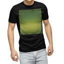 tシャツ メンズ 半袖 ブラック デザイン XS S M L XL 2XL Tシャツ ティーシャツ T shirt 黒 001856 チェック・ボーダー 模様 シンプル 緑(4)