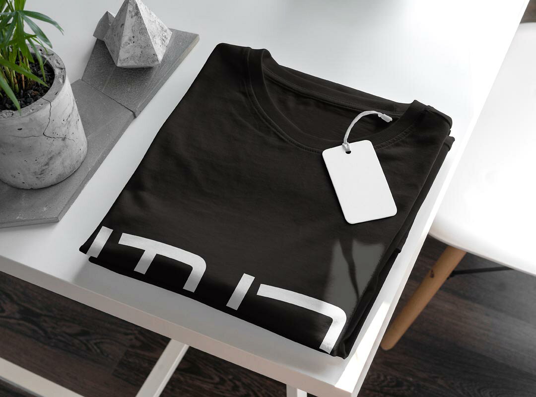 tシャツ レディース 半袖 ブラック 黒 デザイン M L Tシャツ ティーシャツ T shirt 021608 苗字 名前 田口 kabekore-11284390 kabeコレ サンプル画像3