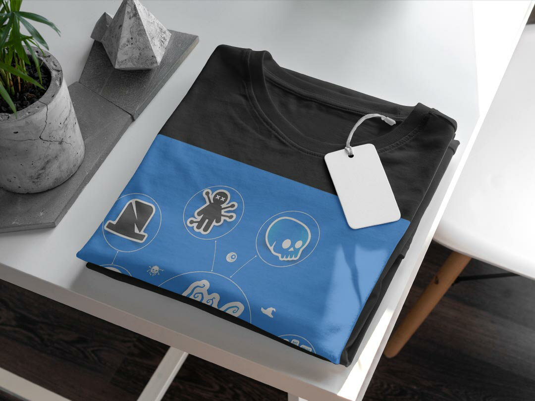 tシャツ メンズ 半袖 ブラック デザイン XS S M L XL 2XL Tシャツ ティーシャツ T shirt　黒 007115 ユニーク ハロウィン　キャラクター