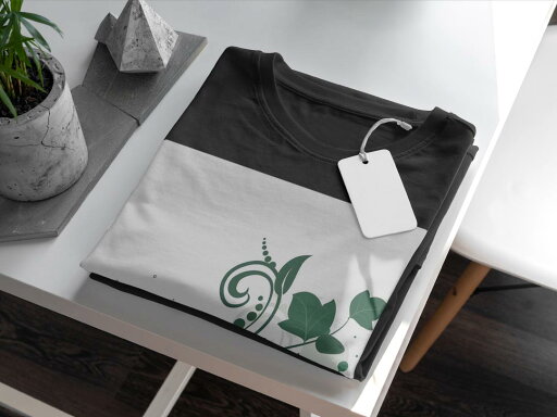 tシャツ メンズ 半袖 ブラック デザイン XS S M L XL 2XL Tシャツ ティーシャツ T shirt 黒 009128 花 植物 緑