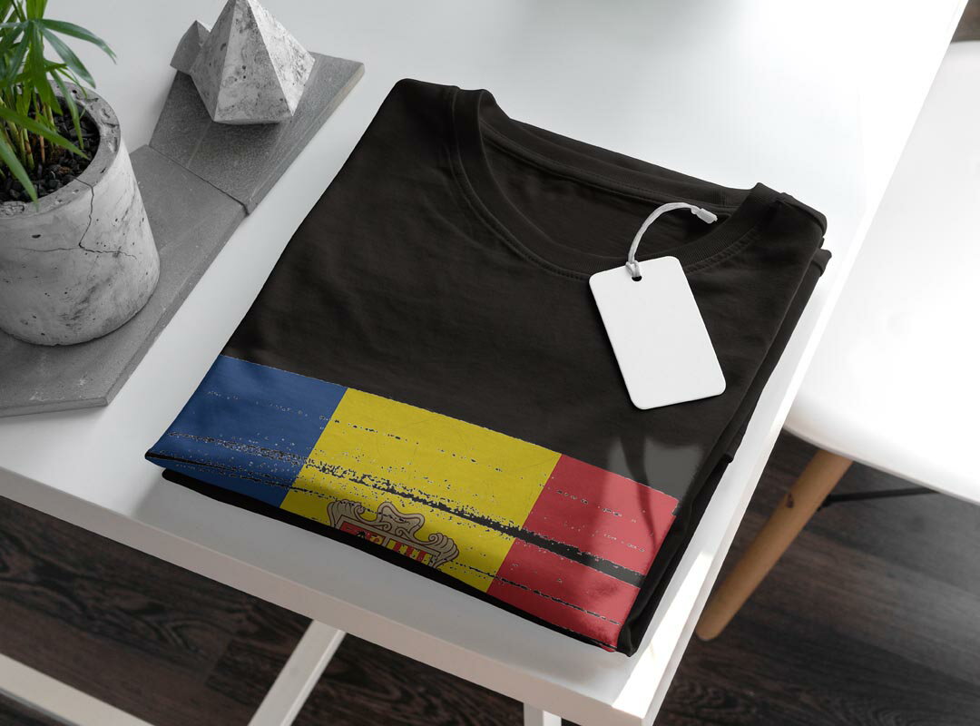 tシャツ レディース 半袖 ブラック 黒 デザイン M L Tシャツ ティーシャツ T shirt 018381 andorra アンドラ 3
