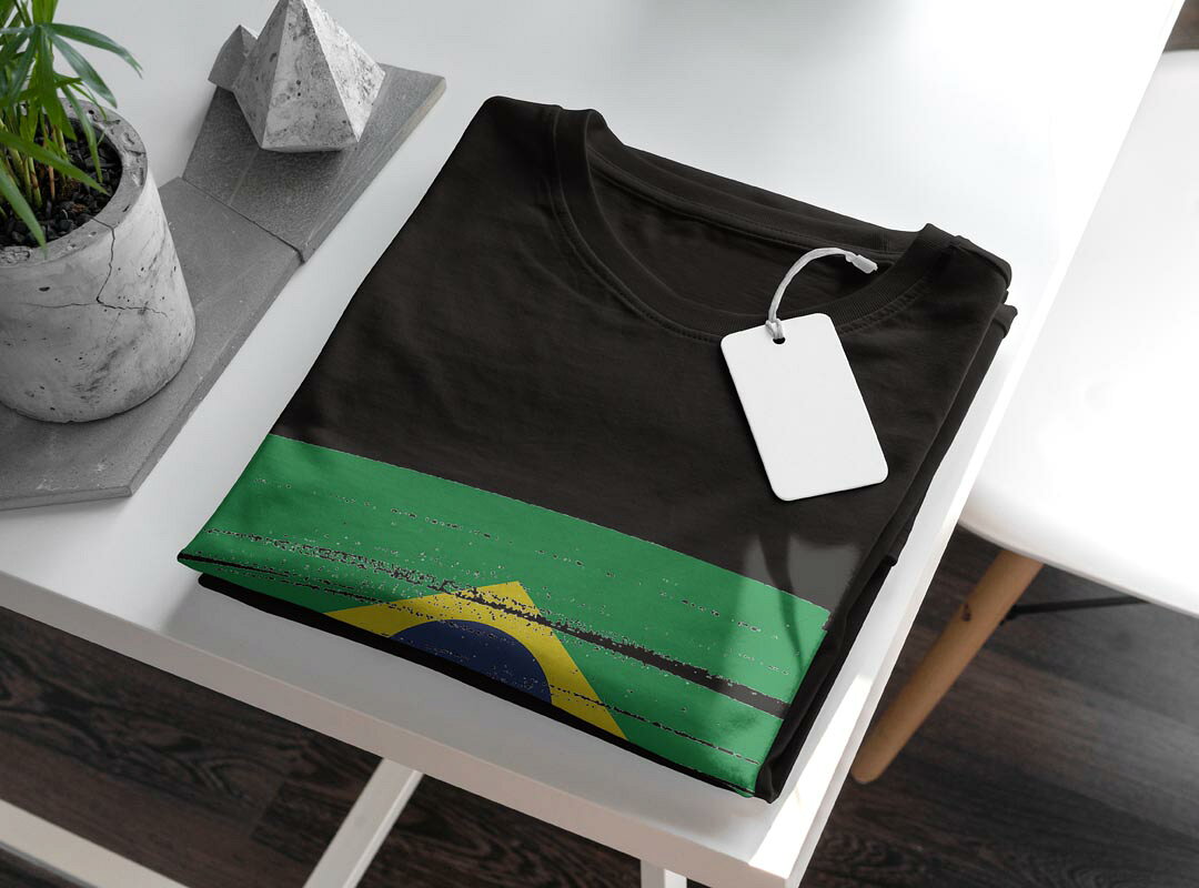 tシャツ レディース 半袖 ブラック 黒 デザイン M L Tシャツ ティーシャツ T shirt 018405 brazil ブラジル kabekore-11277934 kabeコレ サンプル画像3