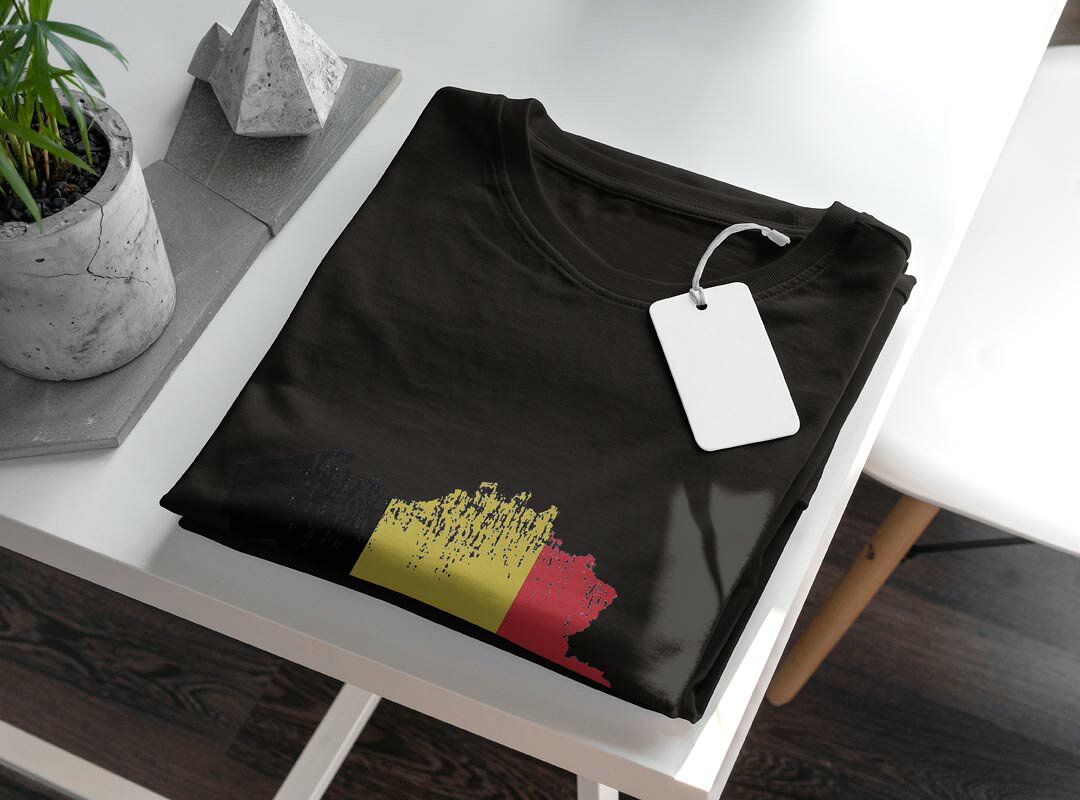 tシャツ レディース 半袖 ブラック 黒 デザイン M L Tシャツ ティーシャツ T shirt 018773 belgium ベルギー kabekore-11275525 kabeコレ サンプル画像3