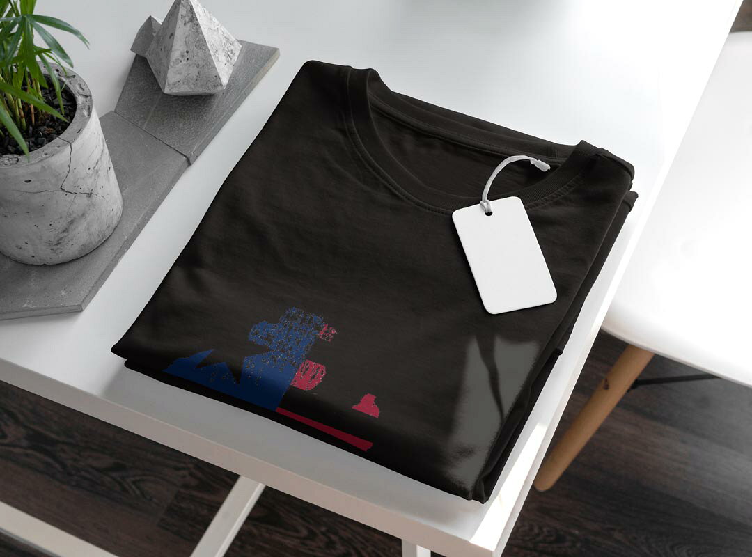 kabeコレのtシャツ レディース 半袖 ブラック 黒 デザイン M L Tシャツ ティーシャツ T shirt 018871 liberia リベリア｜アングル3