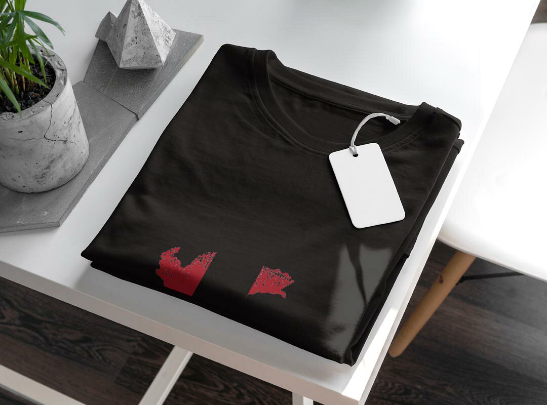 tシャツ レディース 半袖 ブラック 黒 デザイン M L Tシャツ ティーシャツ T shirt 018921 peru ペルー kabekore-11278442 kabeコレ サンプル画像3