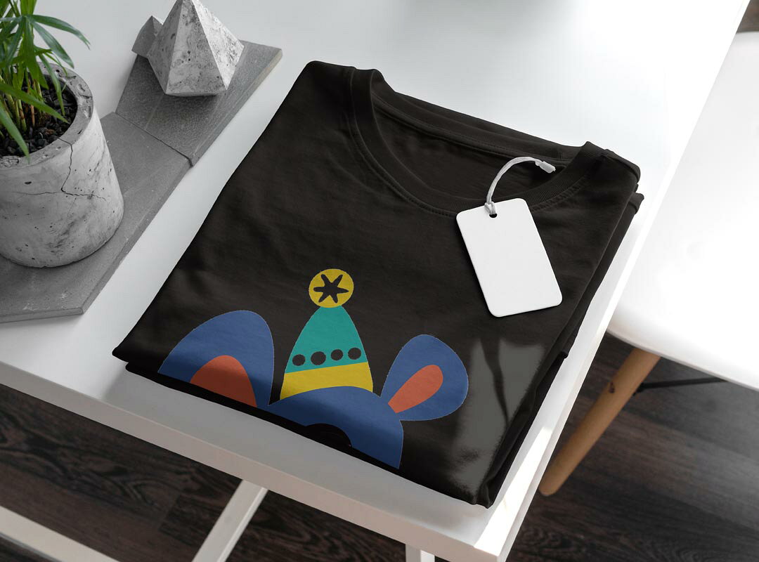 tシャツ レディース 半袖 ブラック 黒 デザイン M L Tシャツ ティーシャツ T shirt 019029 アニマル キッズ kabekore-11275758 kabeコレ サンプル画像3