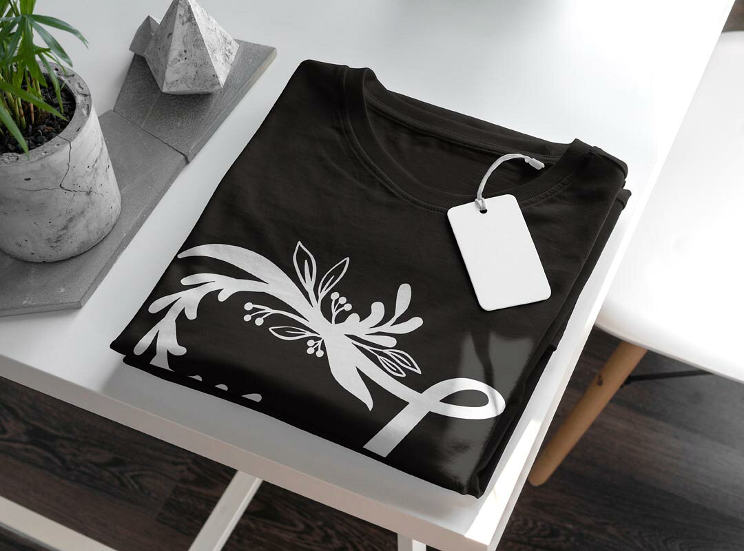 tシャツ レディース 半袖 ブラック 黒 デザイン M L Tシャツ ティーシャツ T shirt 019222 文字 f アルファベット kabekore-11279210 kabeコレ サンプル画像3