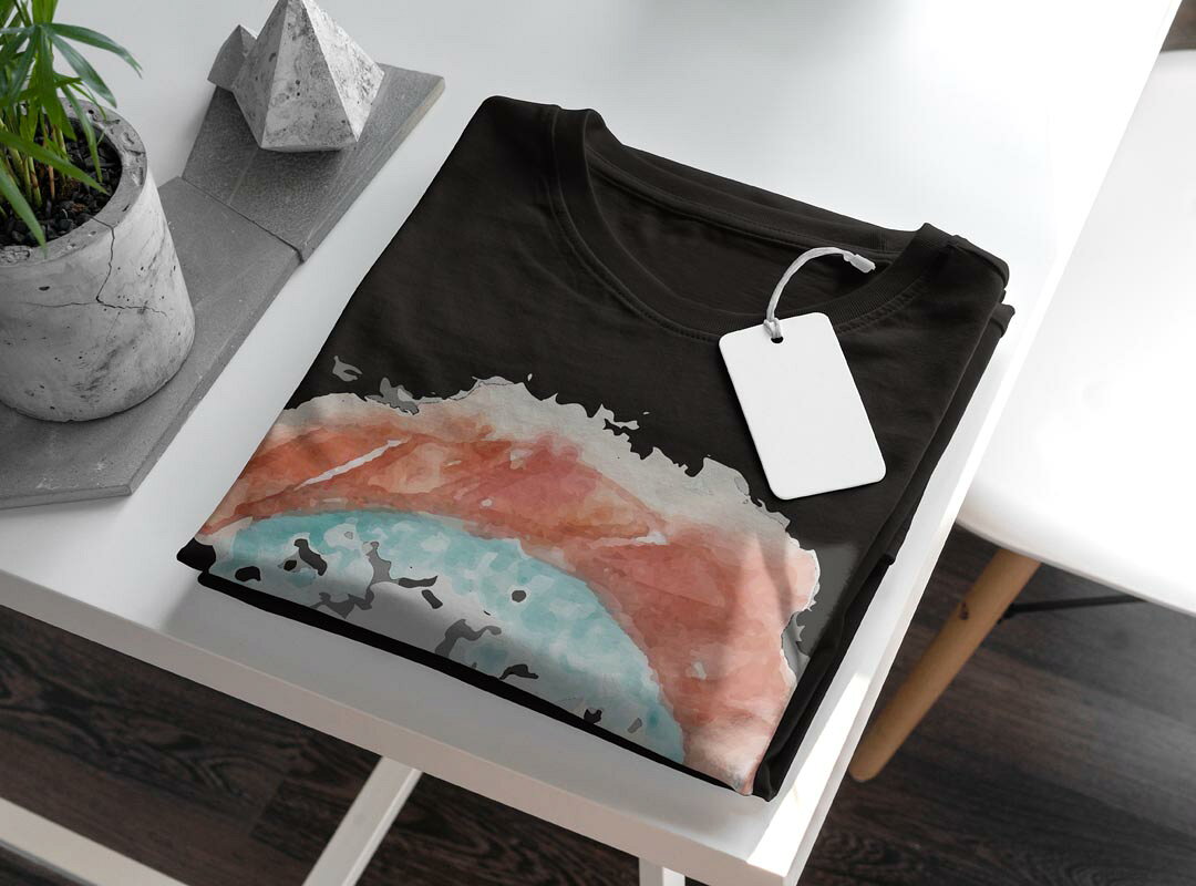 tシャツ レディース 半袖 ブラック 黒 デザイン M L Tシャツ ティーシャツ T shirt 019857 お寿司 Sushi ご飯 kabekore-11275871 kabeコレ サンプル画像3