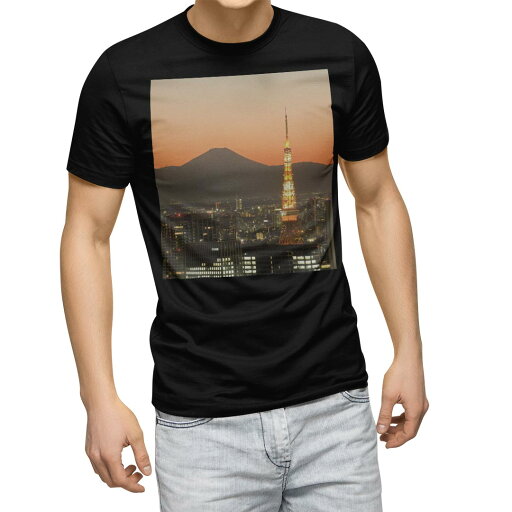 tシャツ メンズ 半袖 ブラック デザイン XS S M L XL 2XL Tシャツ ティーシャツ T shirt 黒 003407 クール 写真・風景 写真 風景 景色 tシャツ メンズ 半袖 ブラック デザイン XS S M L XL 2XL Tシャツ ティーシャツ T shirt 黒 003407 クール 写真・風景 写真 風景 景色