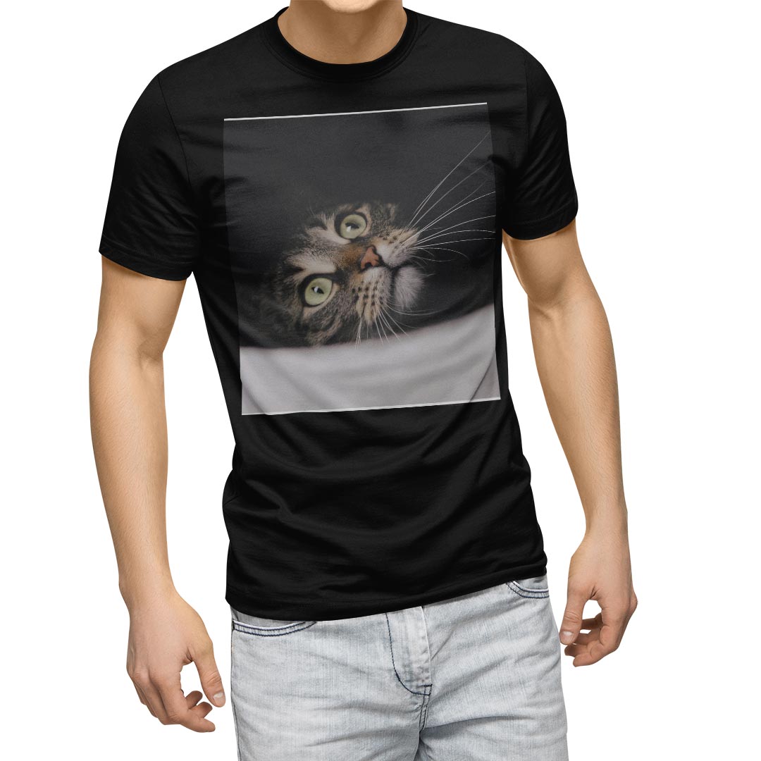 tシャツ メンズ 半袖 ブラック デザイン XS S M L XL 2XL Tシャツ ティーシャツ T shirt　黒 上記で使用したデザインTシャツはこちら▼男性用半袖Tシャツ　ブラック全デザインはこちらから▼▼男性用半袖Tシャツ　ホワイト・グレー全デザインはこちらから▼