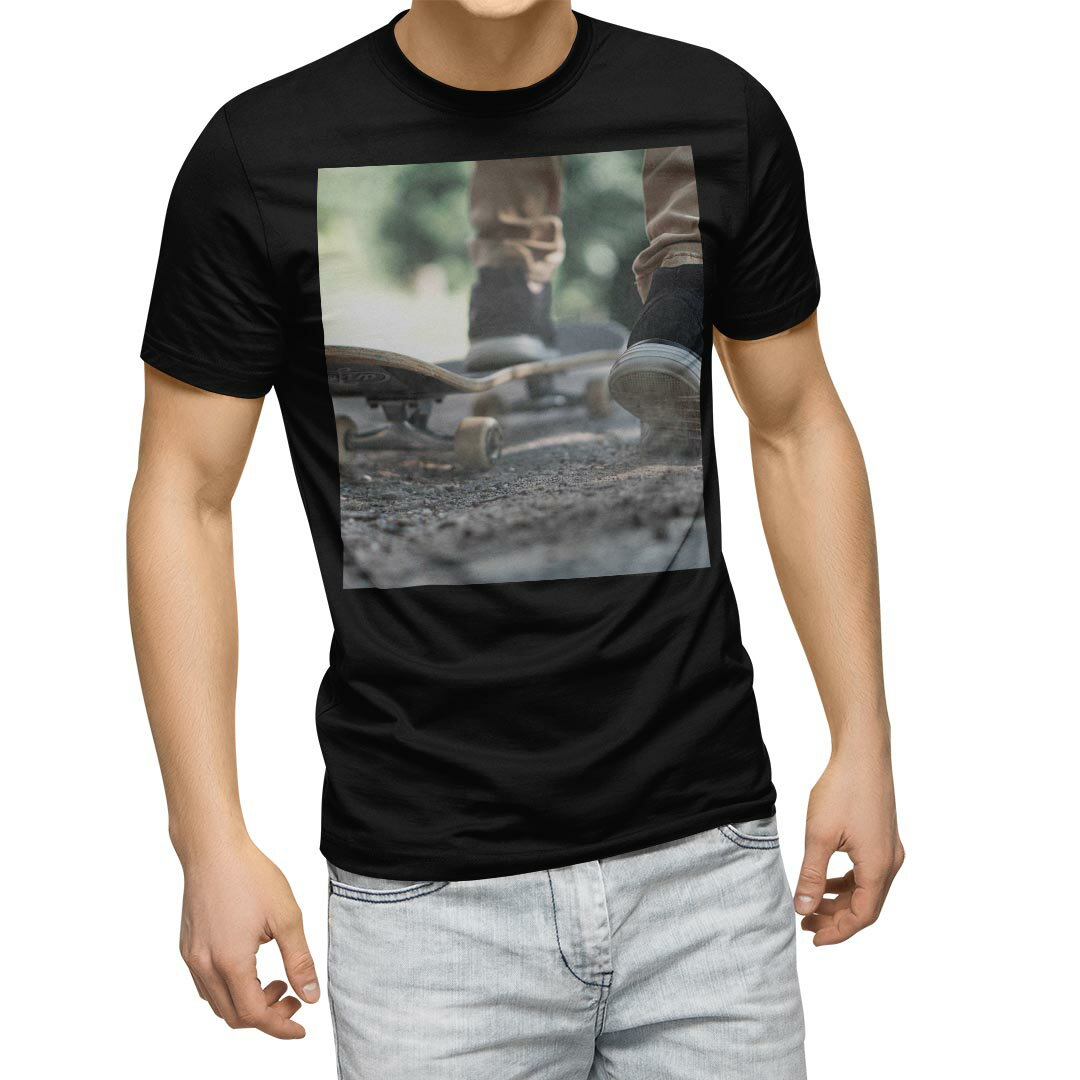Spain （Clubs） - tシャツ メンズ 半袖 ブラック デザイン XS S M L XL 2XL Tシャツ ティーシャツ T shirt　黒 023798 スケボー　写真　スニーカー
