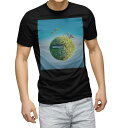 tシャツ メンズ 半袖 ブラック デザイン XS S M L XL 2XL Tシャツ ティーシャツ T shirt 黒 023987 自転車 植物 ピアノ