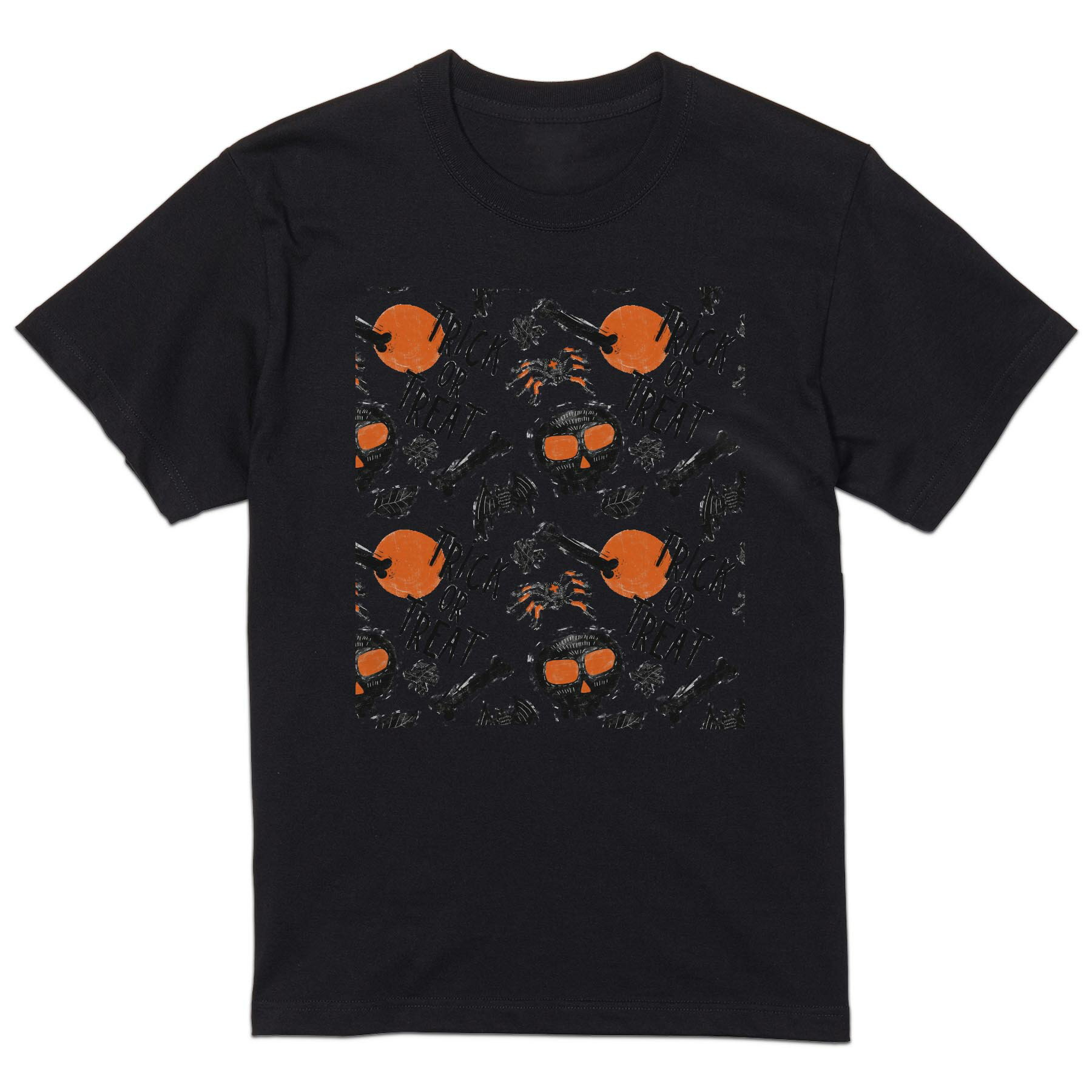 tシャツ メンズ 半袖 ブラック デザイン XS S M L XL 2XL Tシャツ ティーシャツ T shirt 黒 030057 お化け