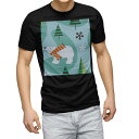 tシャツ メンズ 半袖 ブラック デザイン XS S M L XL 2XL Tシャツ ティーシャツ T shirt 黒 004118 ラブリー 熊 動物 緑(4)