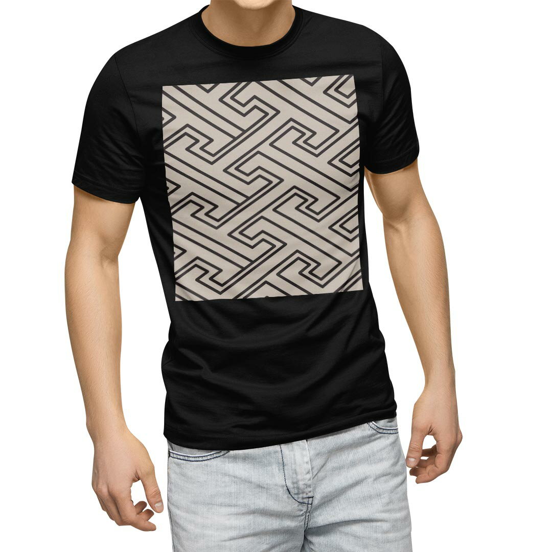 Rakuten - tシャツ メンズ 半袖 ブラック デザイン XS S M L XL 2XL Tシャツ ティーシャツ T shirt　黒 004408 その他 模様　シンプル　白