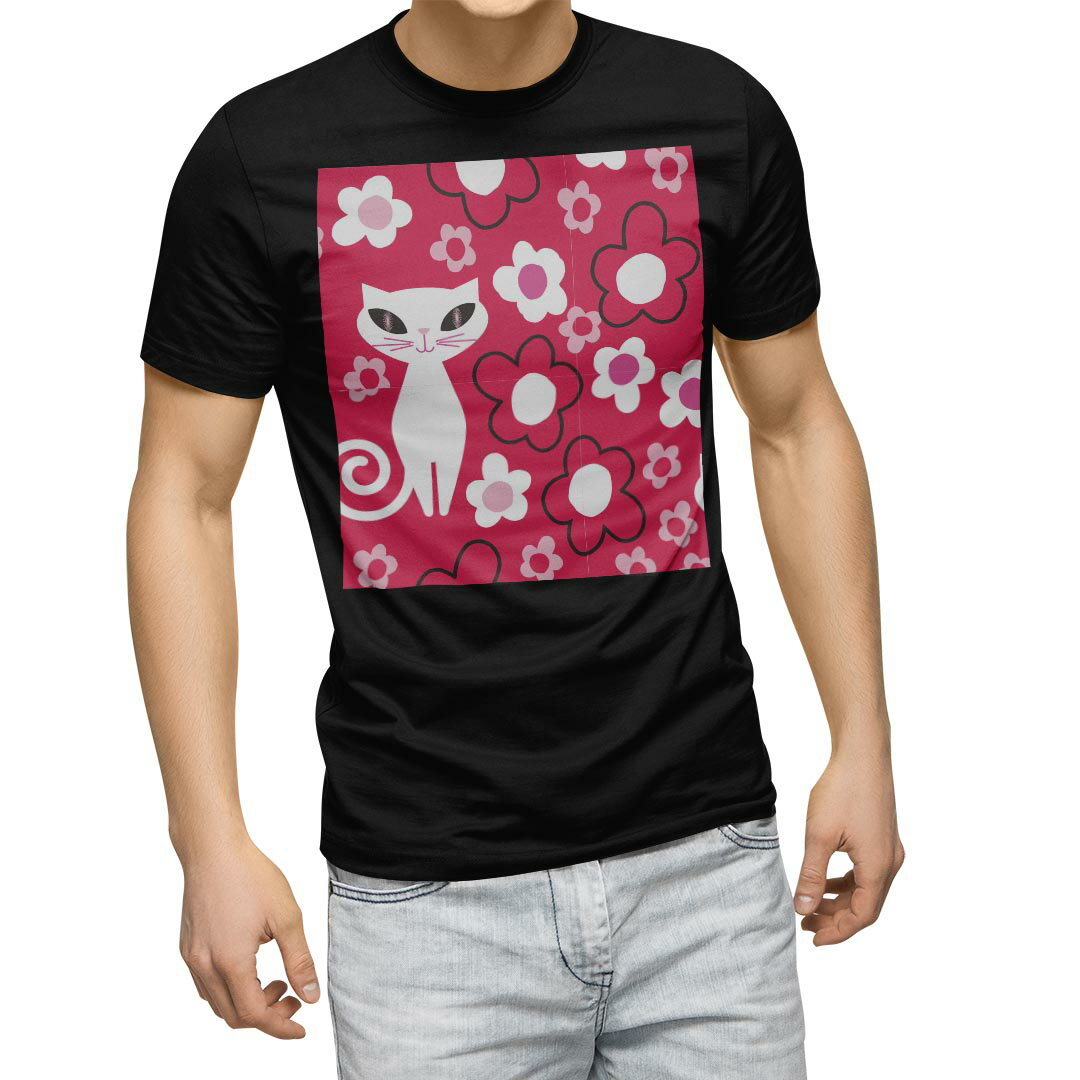 tシャツ メンズ 半袖 ブラック デザイン XS S M L XL 2XL Tシャツ ティーシャツ T shirt　黒 004458 ア..