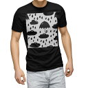 tシャツ メンズ 半袖 ブラック デザイン XS S M L XL 2XL Tシャツ ティーシャツ T shirt　黒 050778