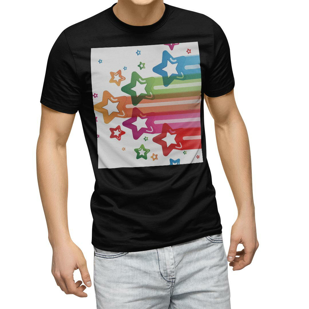 tシャツ メンズ 半袖 ブラック デザイン XS S M L XL 2XL Tシャツ ティーシャツ T shirt 黒 006576 カ..