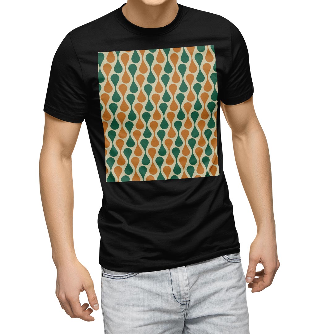tシャツメンズ半袖ブラックデザイン...