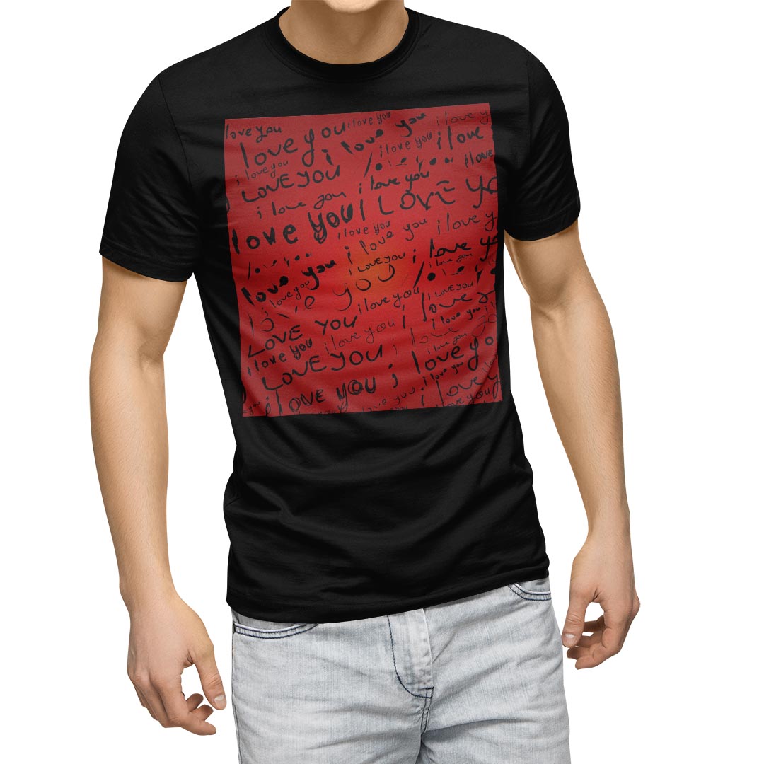 tシャツ メンズ 半袖 ブラック デザイン XS S M L XL 2XL Tシャツ ティーシャツ T shirt 黒 007058 その他 英語 文字 赤 レッド