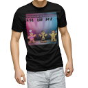 tシャツ メンズ 半袖 ブラック デザイン XS S M L XL 2XL Tシャツ ティーシャツ T shirt 黒 007358 その他 クッキーマン キャラクター ステージ