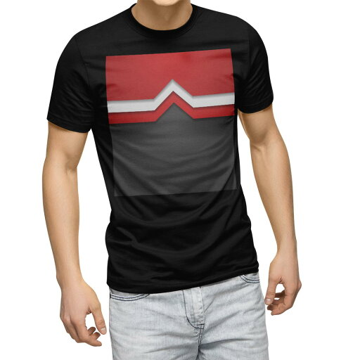 tシャツ メンズ 半袖 ブラック デザイン XS S M L XL 2XL Tシャツ ティーシャツ T shirt 黒 008535 クール 赤 レッド 黒 ブラック 模様 tシャツ メンズ 半袖 ブラック デザイン XS S M L XL 2XL Tシャツ ティーシャツ T shirt 黒 008535 クール 赤 レッド 黒 ブラック 模様