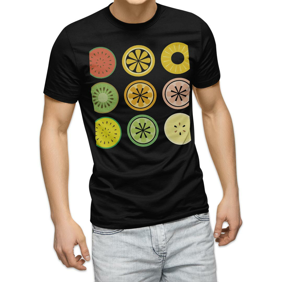 tシャツ メンズ 半袖 ブラック デザイン XS S M L XL 2XL Tシャツ ティーシャツ  ...