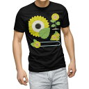 tシャツ メンズ 半袖 ブラック デザイン XS S M L XL 2XL Tシャツ ティーシャツ T shirt 黒 009246 黄色 ひまわり