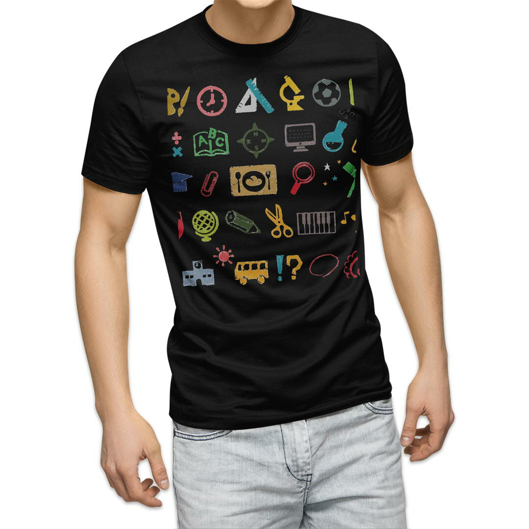 Spain （Clubs） - tシャツ メンズ 半袖 ブラック デザイン XS S M L XL 2XL Tシャツ ティーシャツ T shirt 黒 009278 イラスト　カラフル　こども