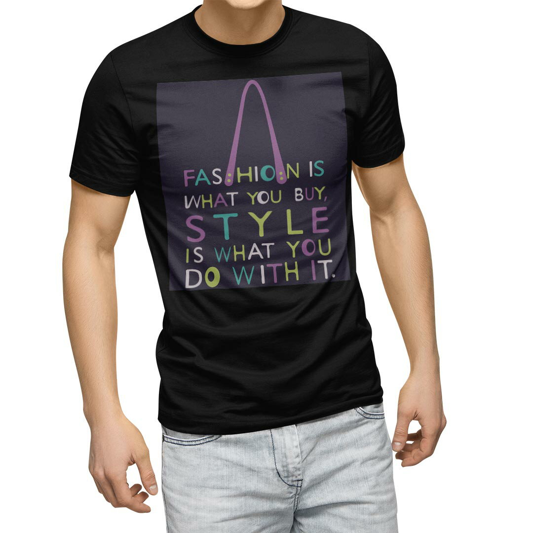 Other - tシャツ メンズ 半袖 ブラック デザイン XS S M L XL 2XL Tシャツ ティーシャツ T shirt　黒 009727 おしゃれ　英語　黒