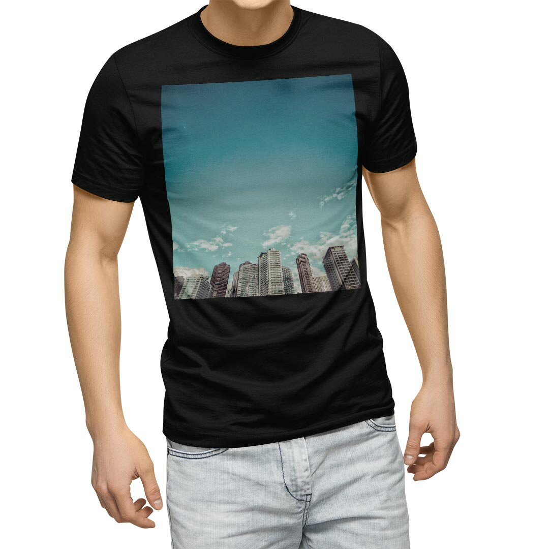 tシャツ メンズ 半袖 ブラック デザイン XS S M L XL 2XL Tシャツ ティーシャツ T shirt　黒 上記で使用したデザインTシャツはこちら▼男性用半袖Tシャツ　ブラック全デザインはこちらから▼▼男性用半袖Tシャツ　ホワイト・グレー全デザインはこちらから▼