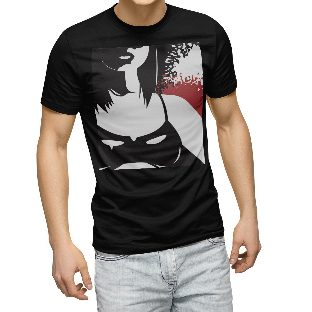 tシャツ メンズ 半袖 ブラック デザイン XS S M L XL 2XL Tシャツ ティーシャツ T shirt　黒 011497 おしゃれ　女性