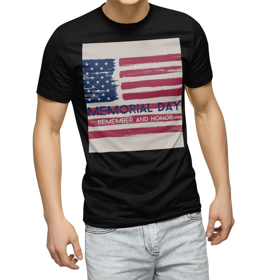 Other - tシャツ メンズ 半袖 ブラック デザイン XS S M L XL 2XL Tシャツ ティーシャツ T shirt　黒 011504 アメリカ　外国　国旗