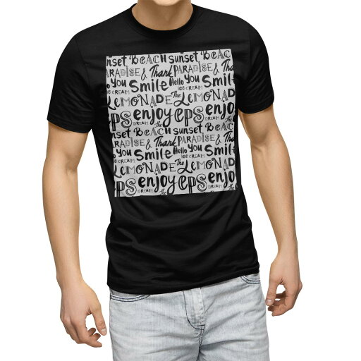tシャツ メンズ 半袖 ブラック デザイン XS S M L XL 2XL Tシャツ ティーシャツ T shirt 黒 011935 英語 文字 モノトーン tシャツ メンズ 半袖 ブラック デザイン XS S M L XL 2XL Tシャツ ティーシャツ T shirt 黒 011935 英語 文字 モノトーン