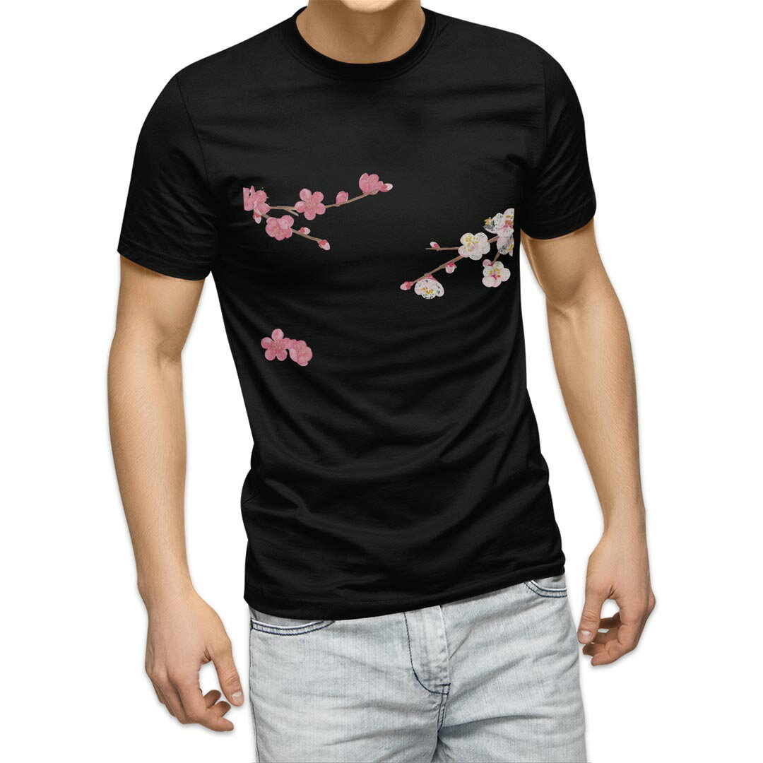 tシャツ メンズ 半袖 ブラック デザイン XS S M L XL 2XL Tシャツ ティーシャツ 