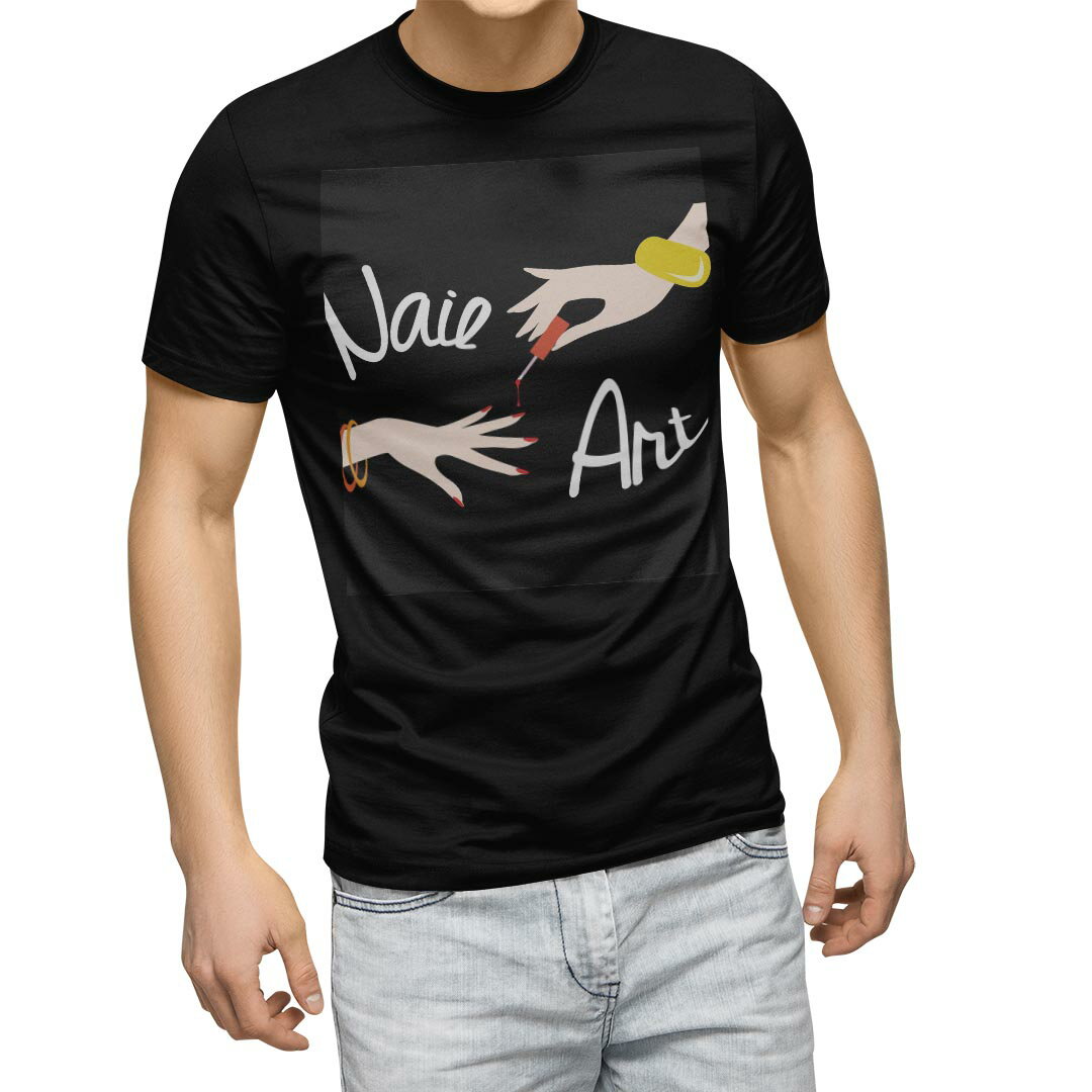 tシャツ メンズ 半袖 ブラック デザイン XS S M L XL 2XL Tシャツ ティーシャツ T shirt　黒 012989 ネ..