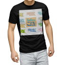 tシャツ メンズ 半袖 ブラック デザイン XS S M L XL 2XL Tシャツ ティーシャツ T shirt 黒 013175 こいのぼり こどもの日 節...