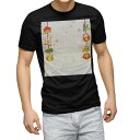 tシャツ メンズ 半袖 ブラック デザイン XS S M L XL 2XL Tシャツ ティーシャツ T shirt 黒 013579 お正月 梅 金箔