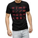 tシャツ メンズ 半袖 ブラック デザイン XS S M L XL 2XL Tシャツ ティーシャツ T shirt 黒 015265 こどもの日 鯉のぼり 兜 ...