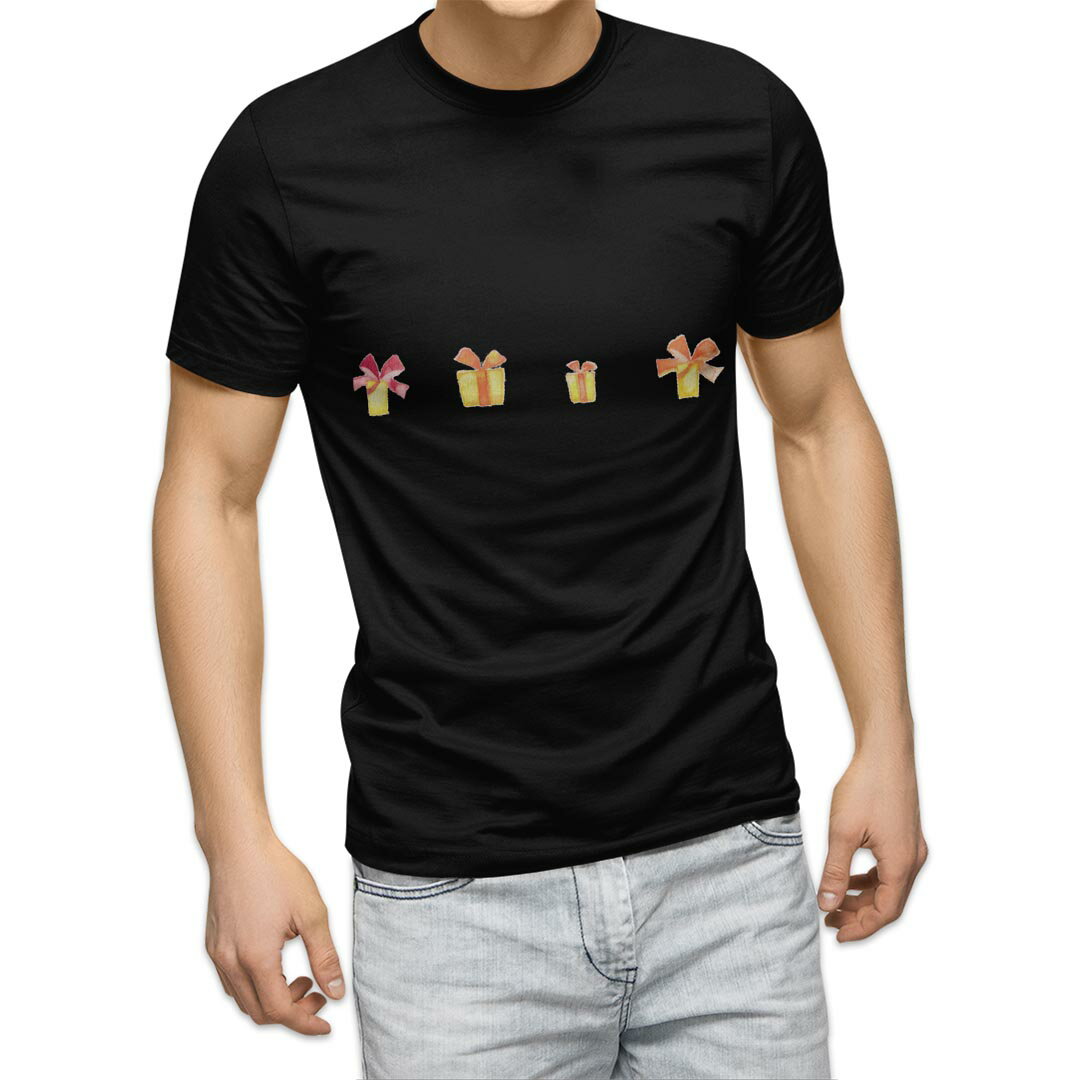 tシャツ メンズ 半袖 ブラック デザイン XS S M L XL 2XL Tシャツ ティーシャツ T shirt 黒 015590 プレゼント パステル